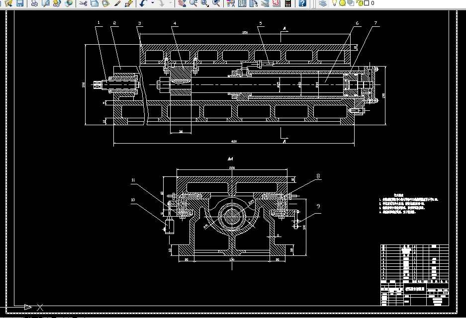 液压滑台装配图0