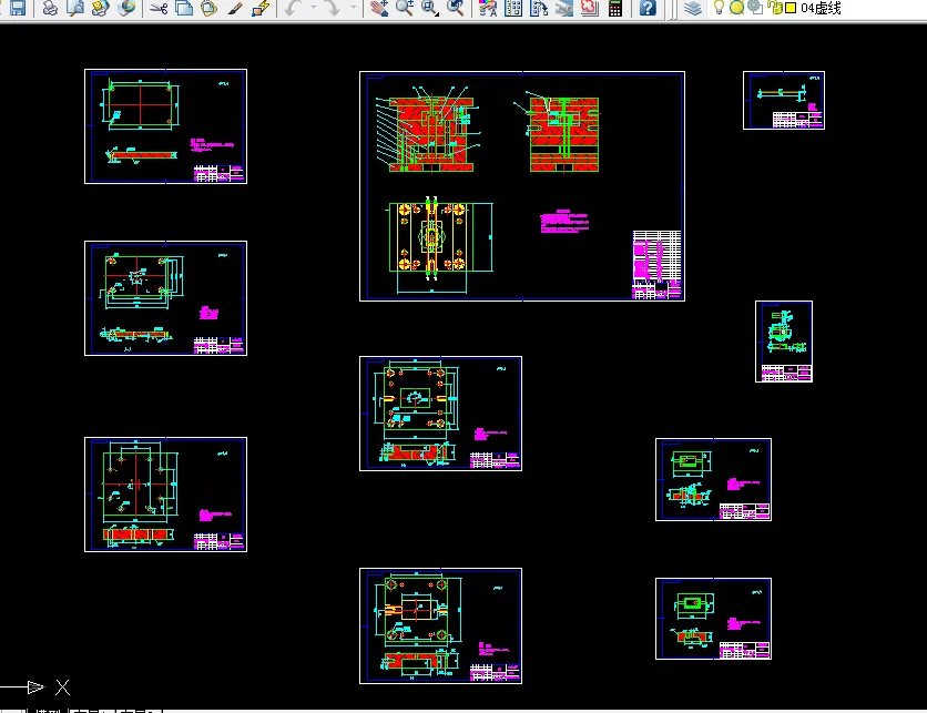 全部10张CAD图纸