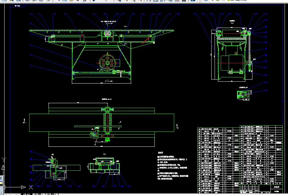 W832-木工平刨床设计