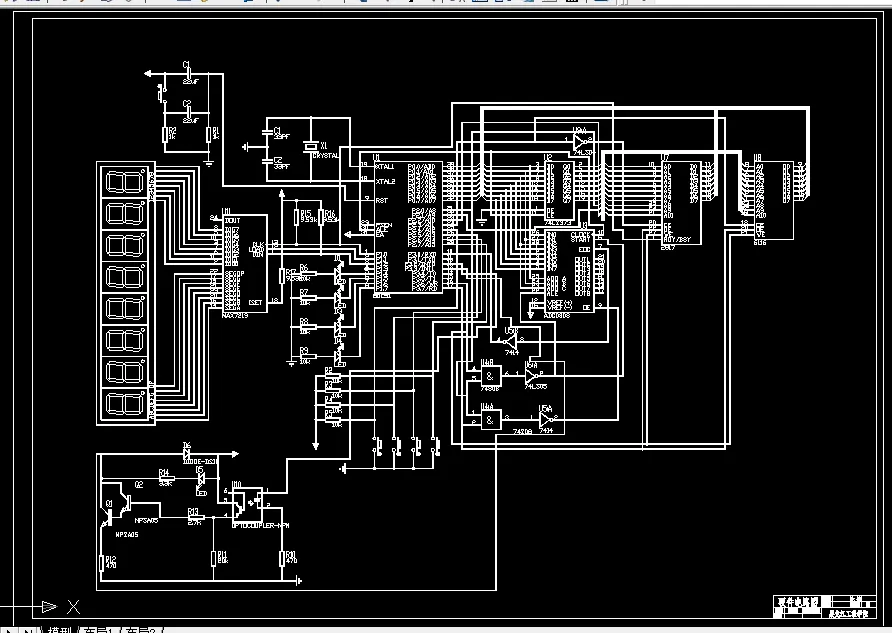X170-基于单片机的平地机自动找平控制系统设计