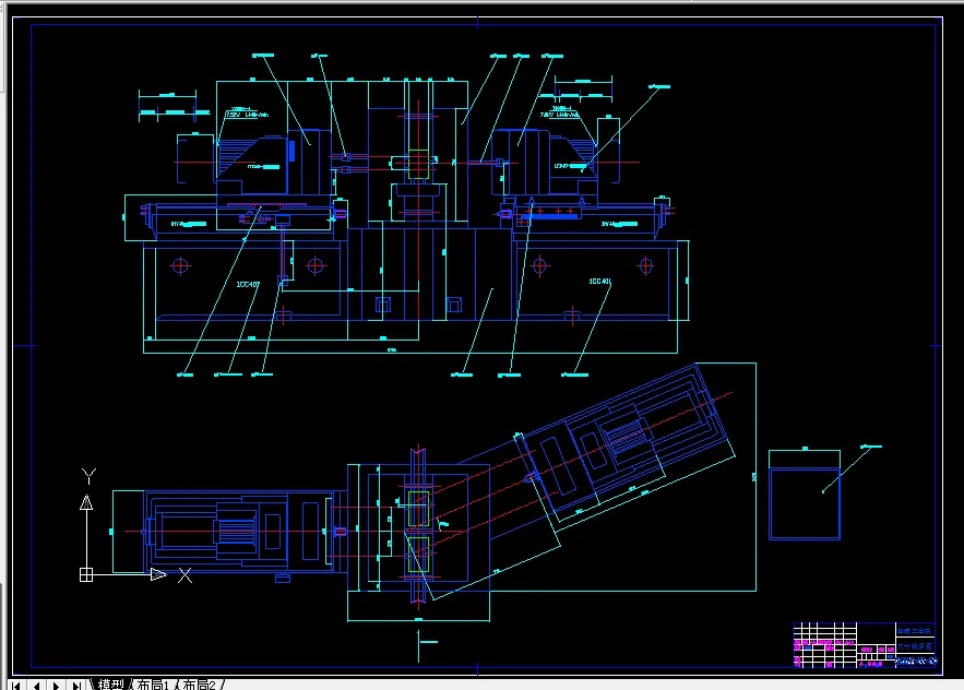 Y050-ZH1105柴油机气缸盖扩孔专机总体及夹具设计【三图一卡】【12张图纸-3A0】