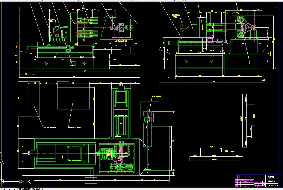 Y070-Y形支架双面钻机床总体设计及左主轴箱设计【三图一卡】【12张图纸-3A0】