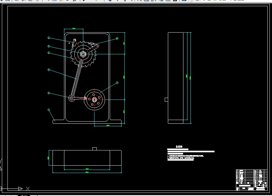 Y100-基于Inventor对绕线机的传动装置进行三维建模与运动仿真设计