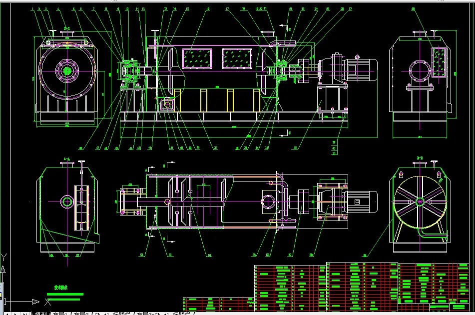 Y125-ZMJ型自动和面机的设计