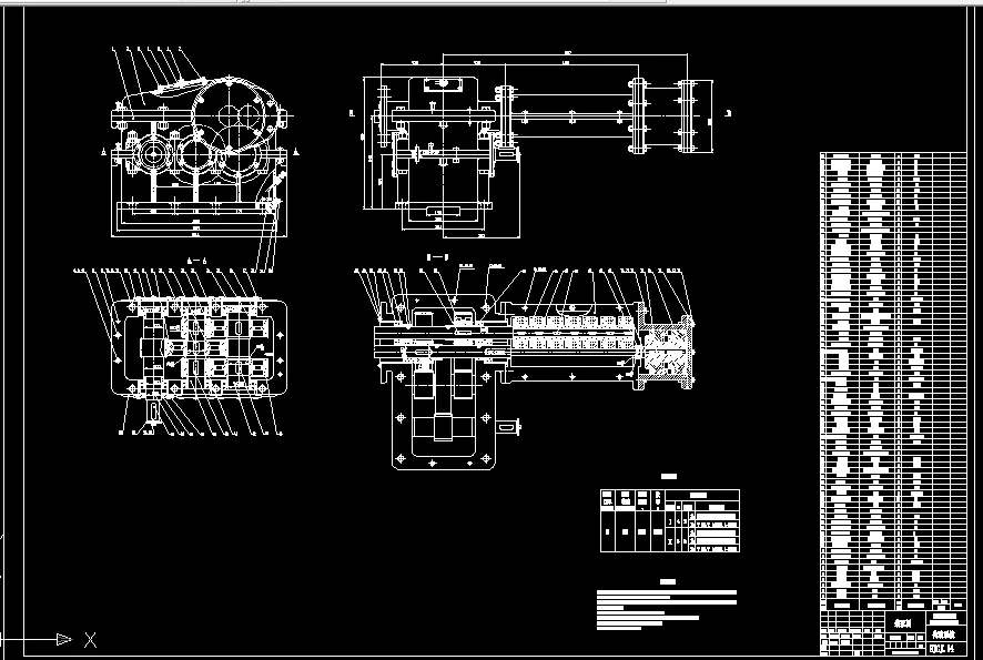 传动系统装配图