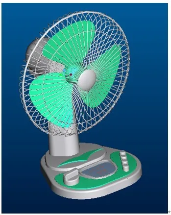 Z153-基于PROE的电风扇的设计与仿真[含Proe三维图]