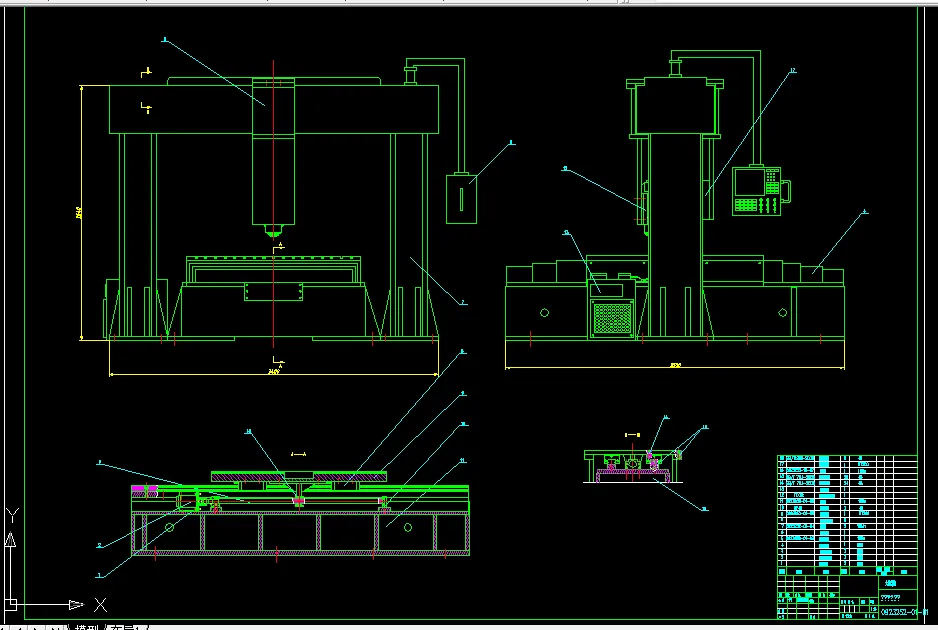 Z241-橡胶轮胎硫化机热盘加工专用机床设计