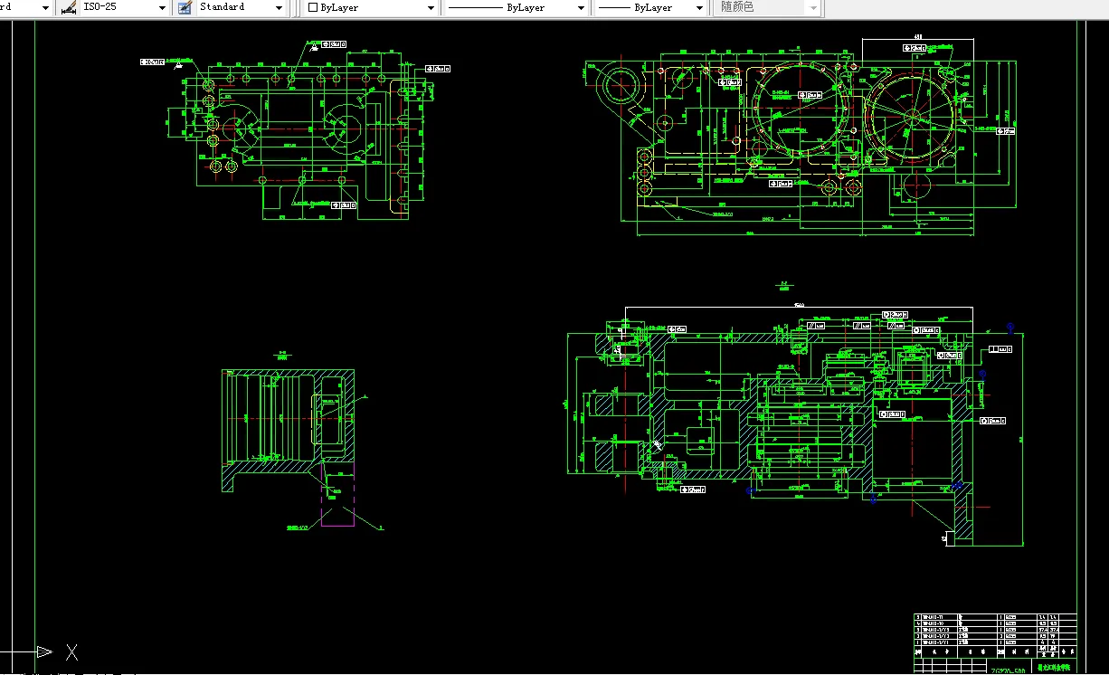 D128-MG132320-W型采煤机左牵引部机壳的加工工艺规程及数控编程