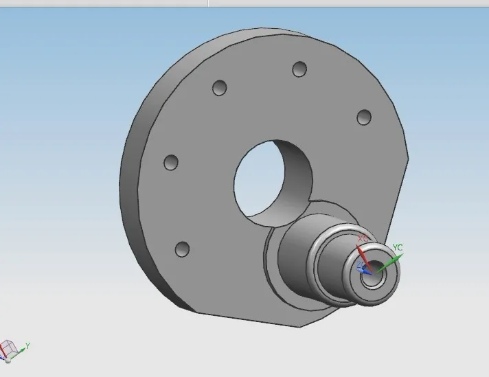 S704-曲柄板的数控加工工艺及编程-手动编程[含UG三维图]