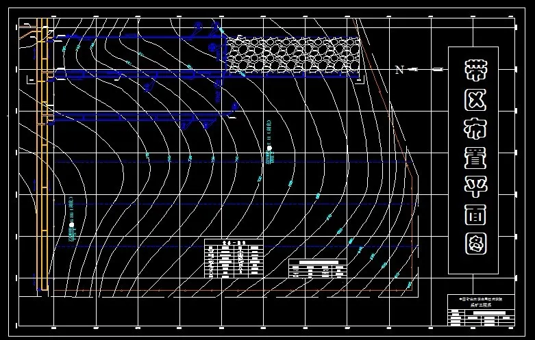 巷道布置平面图
