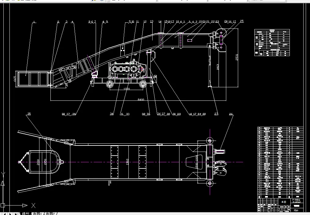 S005-P-90B耙斗装岩机设计
