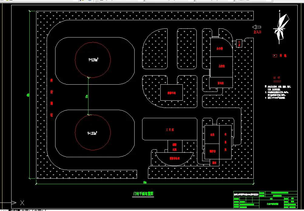 门站平面布置图