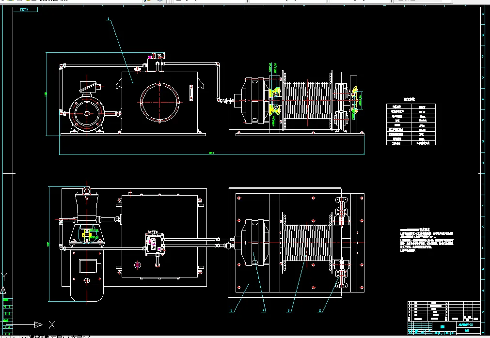 S155-液压绞车设计