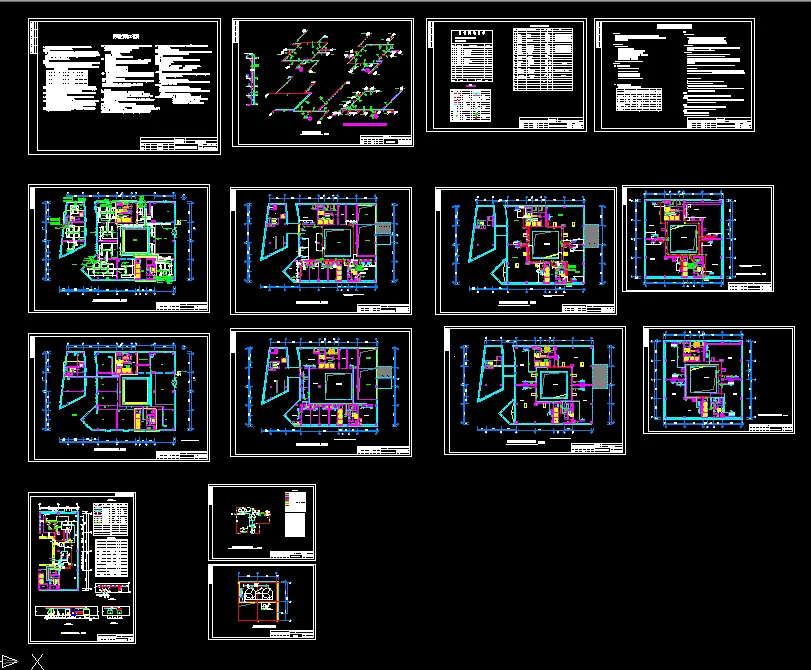 S173-武汉市某九层综合楼空调工程设计