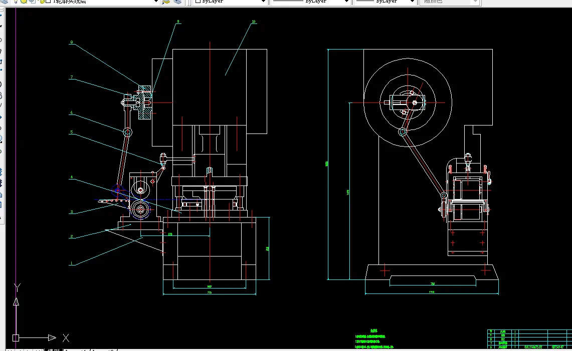 S227-冲床自动送料机构的设计
