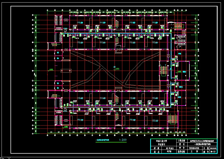 一层空调水管布置图