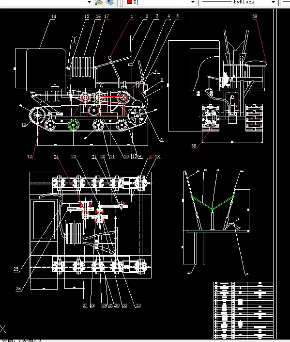 S262-丘陵履带式果林喷雾机喷雾系统设计