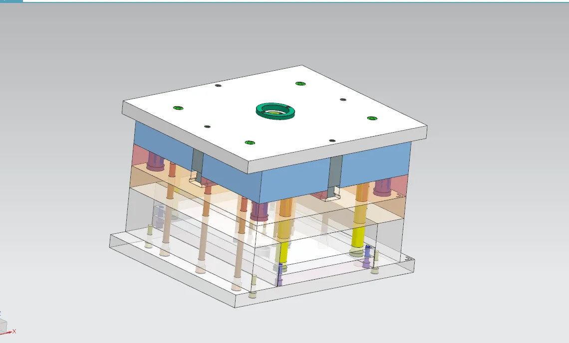 S337-塑料顶盖注射模具设计[含UG三维图]