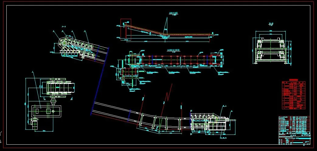 S345-包钢烧结热返矿链板输送机设计