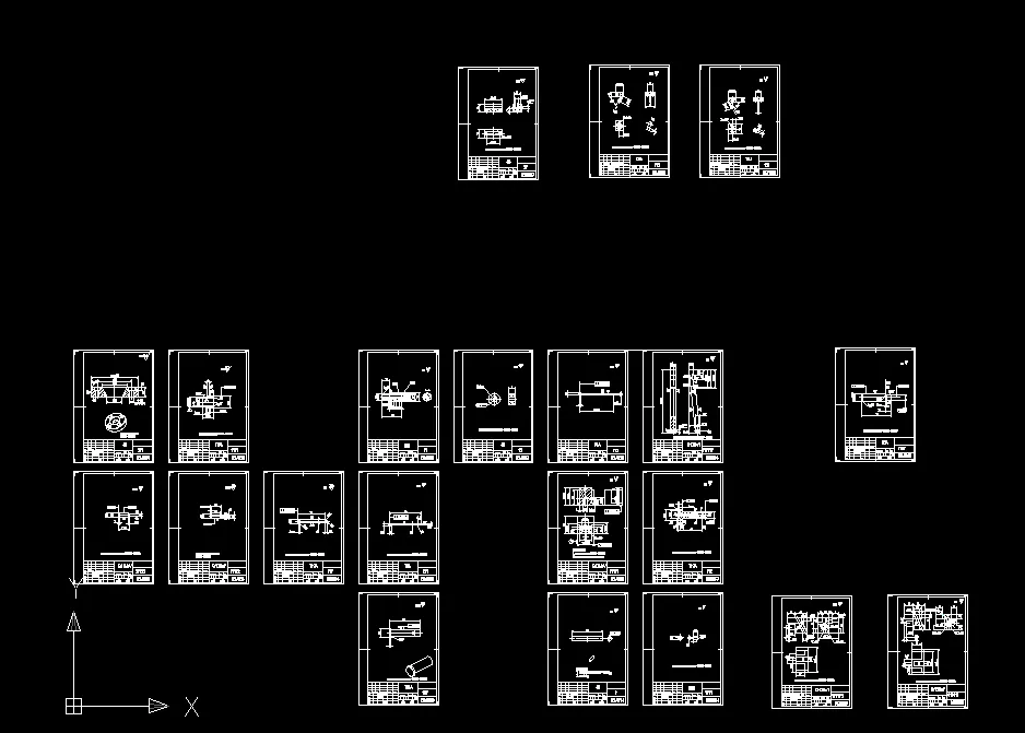 21张模具零件图