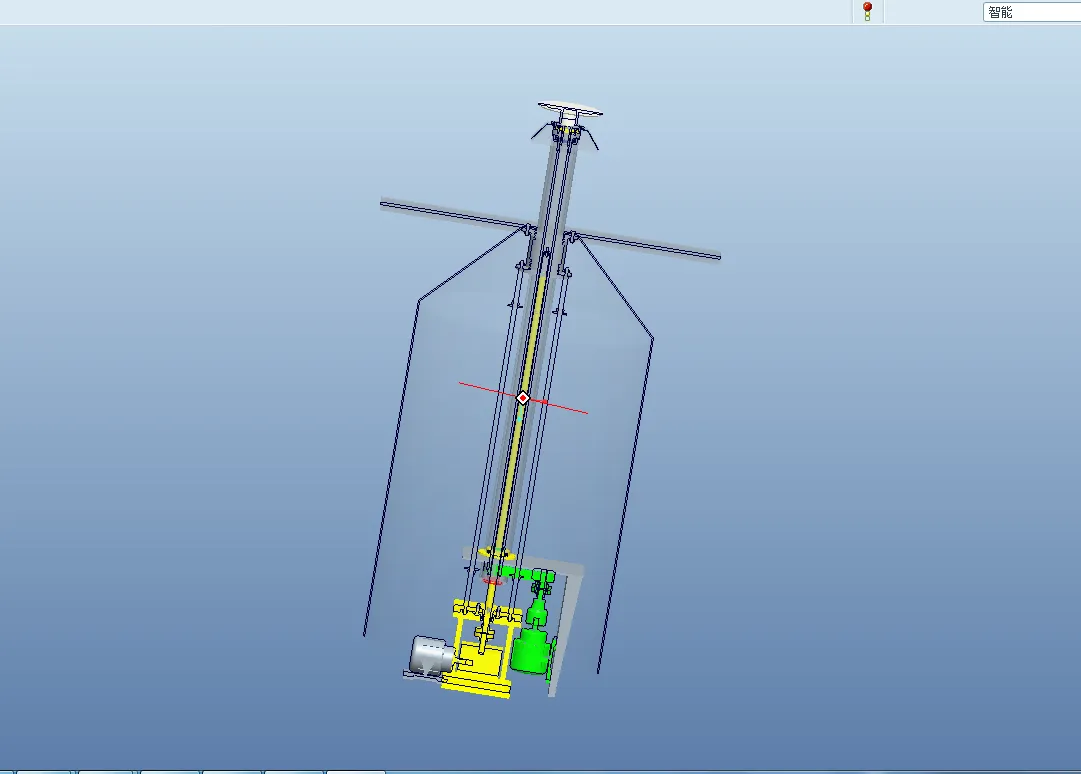 S370-锭坯喷射成形收集器运动装置三维设计[含Proe三维图]