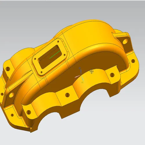 S391-一级圆柱齿轮减速器机盖仿真加工