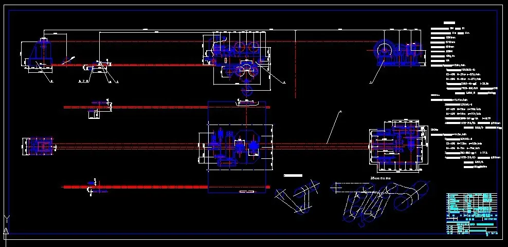 S418-35t起重机起升机构和运行机构的设计