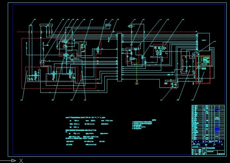 钻孔液压原理图A0