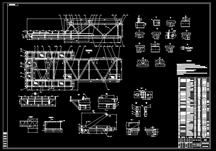 R517-塔式起重机总体及平衡臂设计