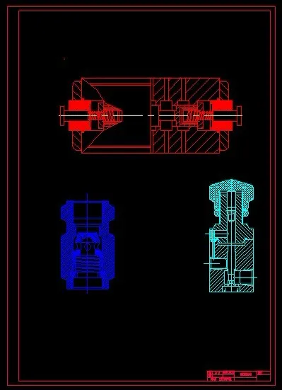 液压机构部件图