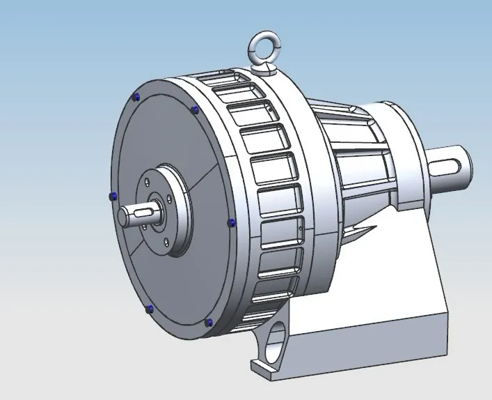 S688-一齿差行星齿轮减速器实体建模与装配[含UG三维图]