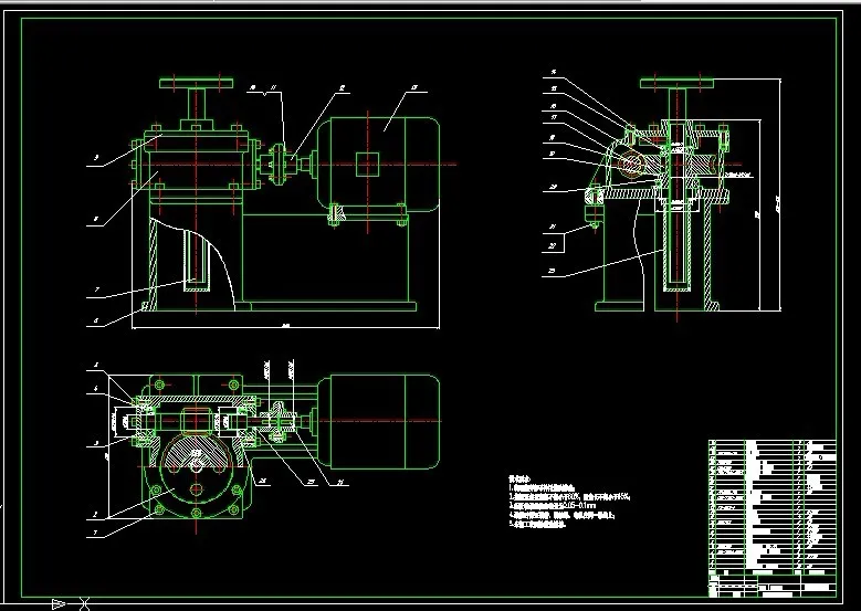 S734-电动螺旋起重机设计-电动举高器