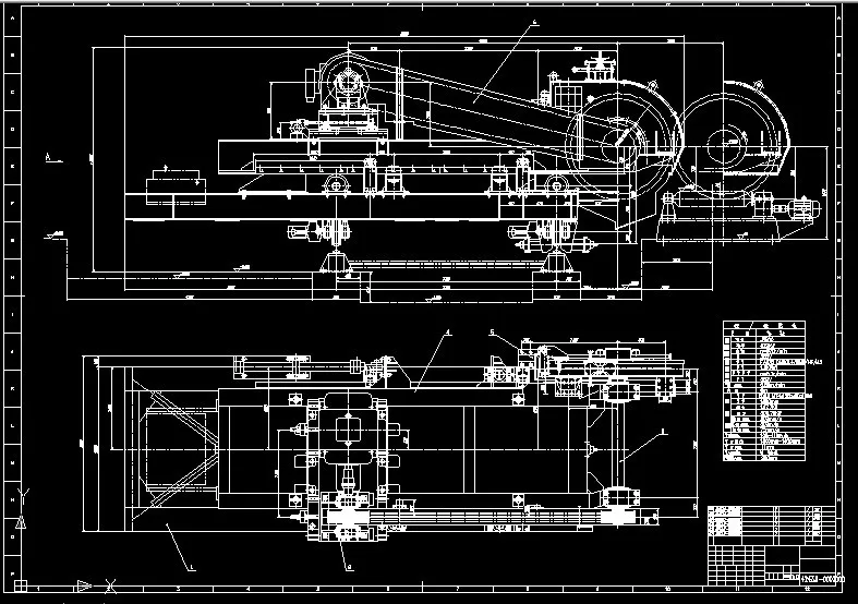 S793-1800移动式型钢冷锯机设计