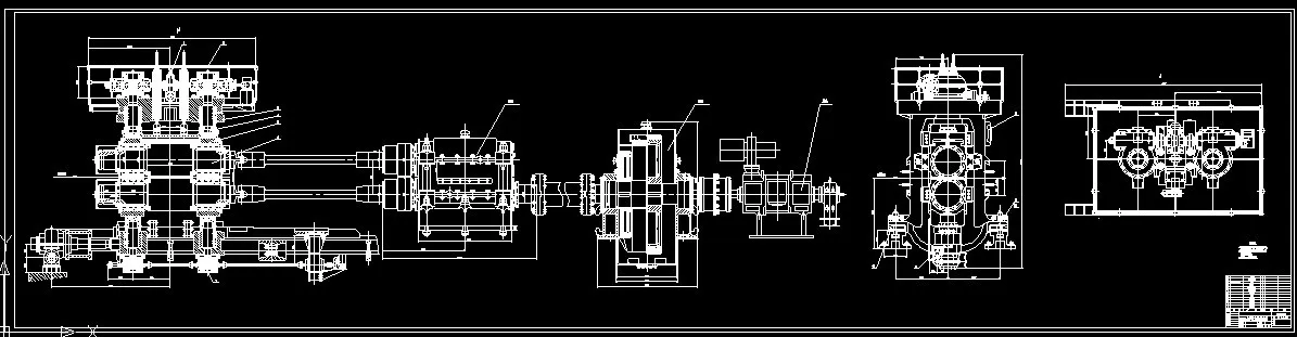 S800-850水平轧机的设计