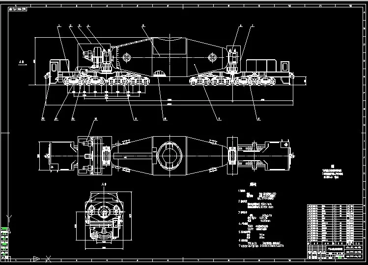 S803-320T鱼雷罐车传动机构设计