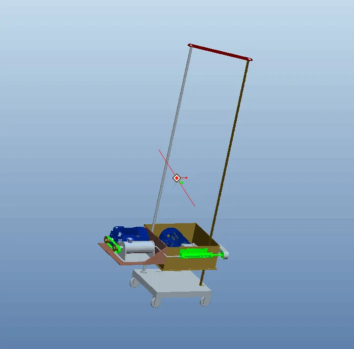 S997-自动抹灰机设计[含Proe三维图]