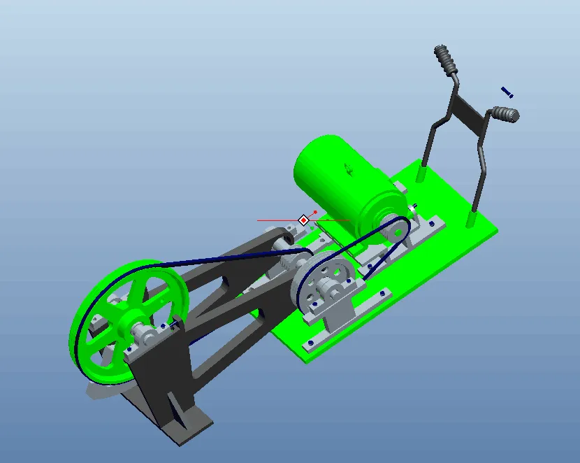 S998-蛙式打夯机设计[含三维图]