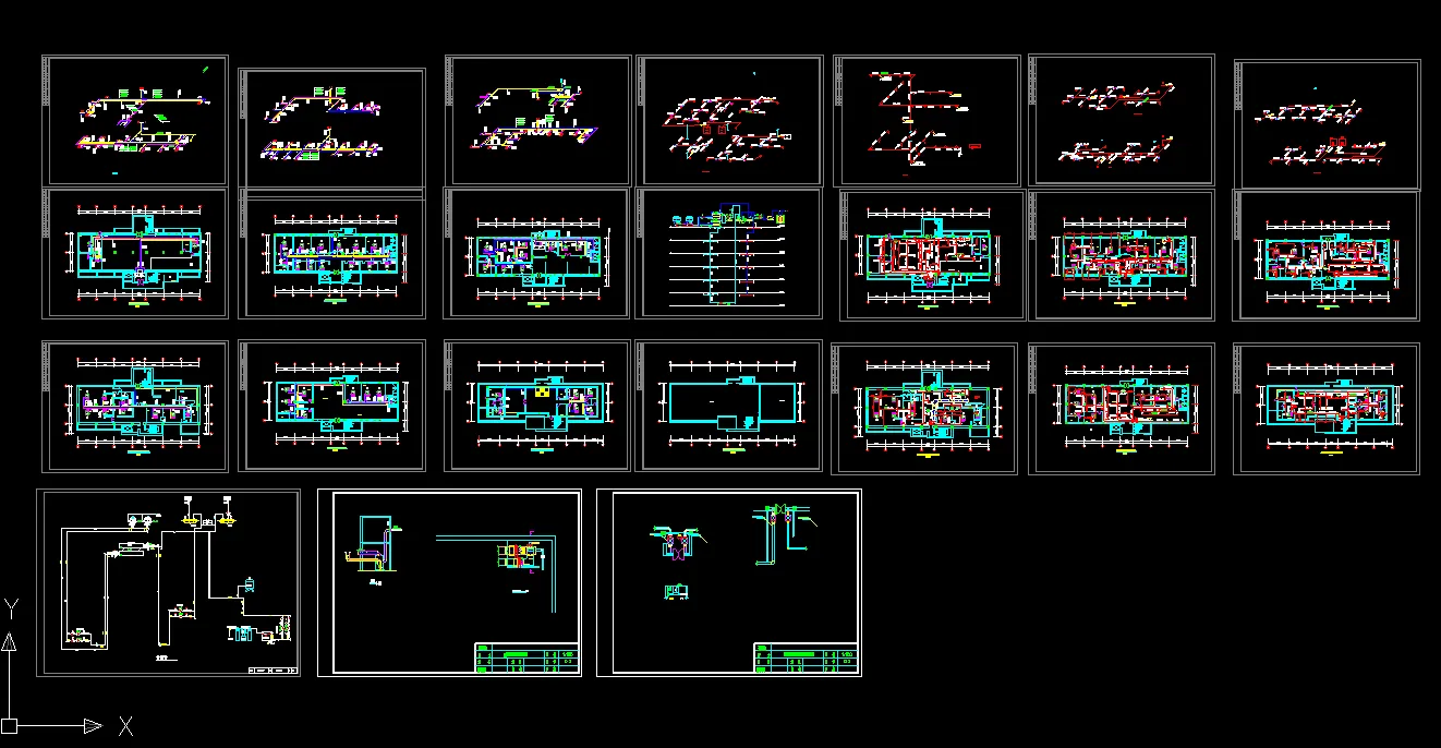 T129-沈阳市某五层商务会馆空调系统设计
