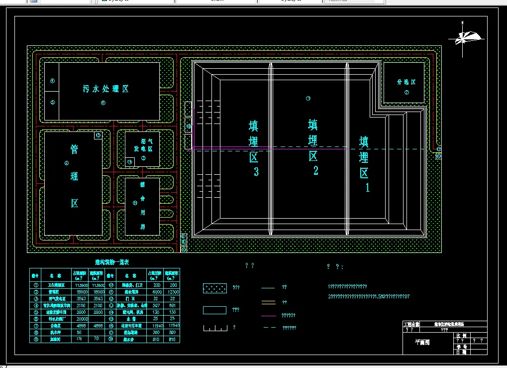 T140-城市垃圾卫生填埋场设计