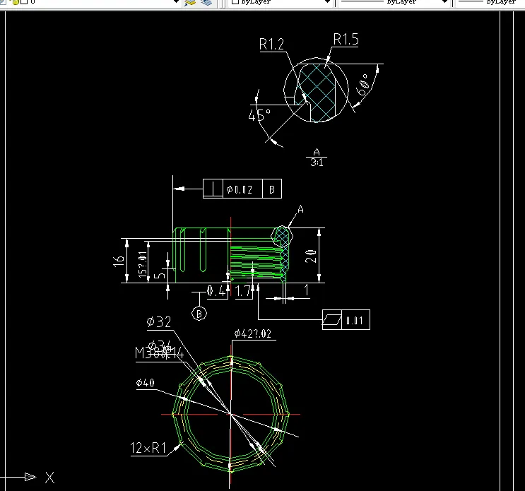 T223-手电筒反光杯杯罩注塑模具设计