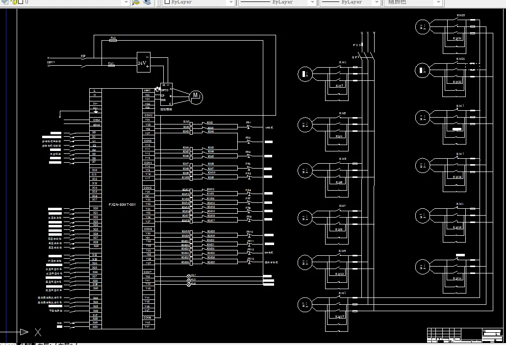 T238-垂直升降式立体停车库PLC控制系统设计