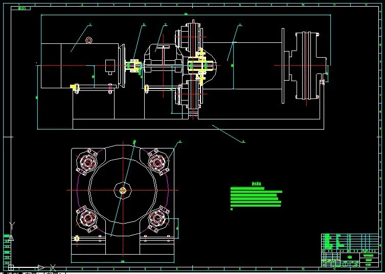 R582-远程操作矿用双速调度绞车的设计