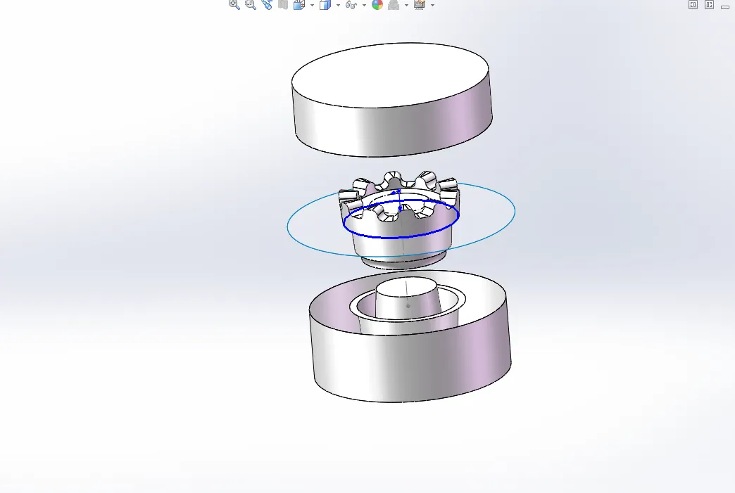T299-汽车离合器精密锻压模具设计[含SW三维图]