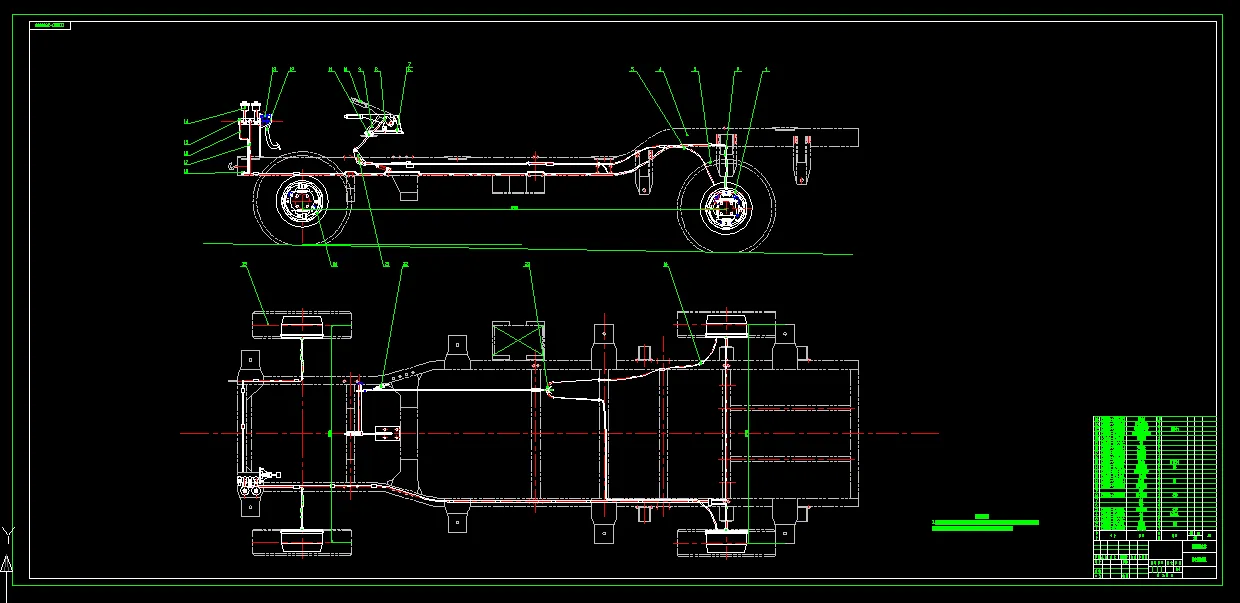 T343-4座微型客货两用车设计--车架、制动系设计