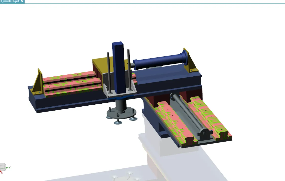 N267-纸盒抓取机械手的设计[含UG三维图]