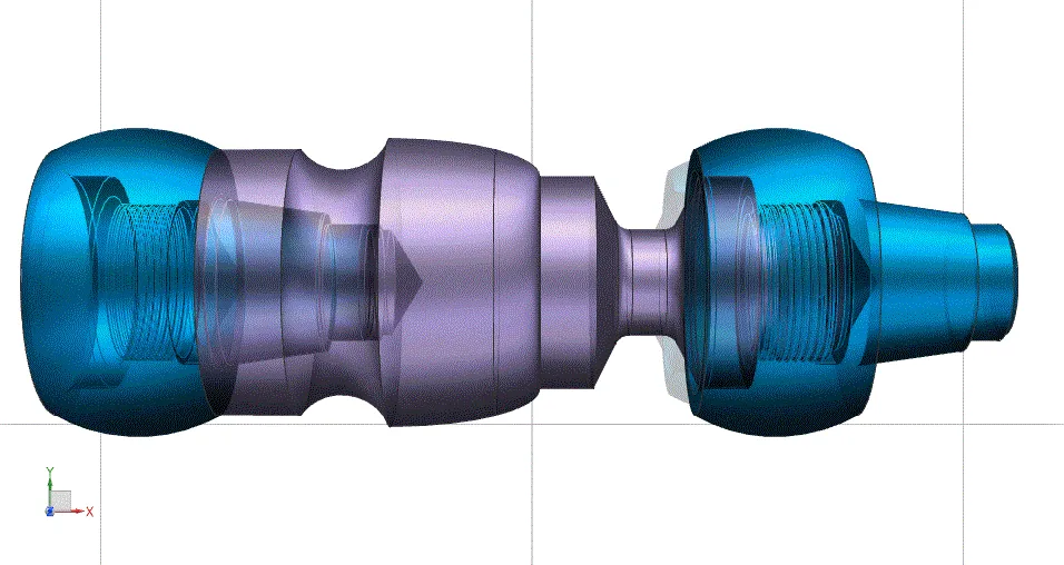 SC318-数控车高级工零件工艺设计及程序编制【2件套】UG三维