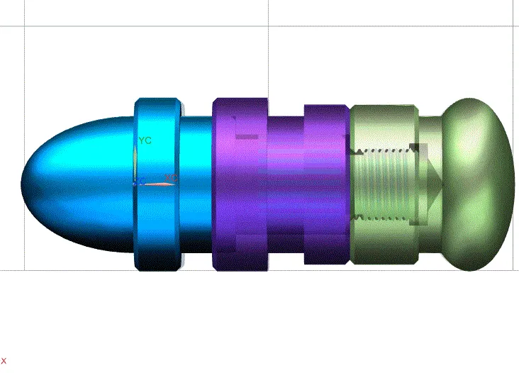 SC325-典型三件套配合件的数控车削加工工艺及编程UG三维