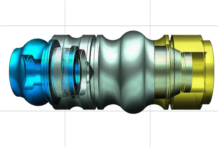 SC356-三件配合件的数控车削加工工艺及编程【3件套】UG三维