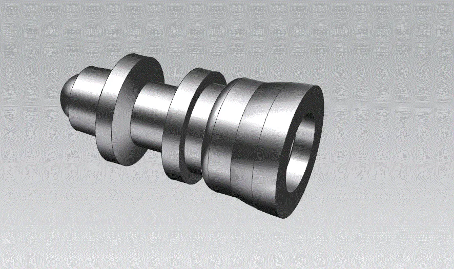SC366-外椭圆内螺纹轴加工工艺设计及数控编程UG三维-长115