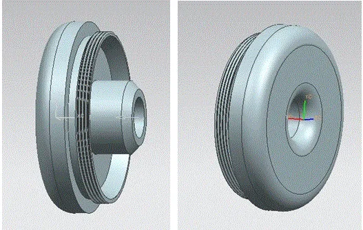 SC376-盘零件的工艺设计与数控加工UG三维